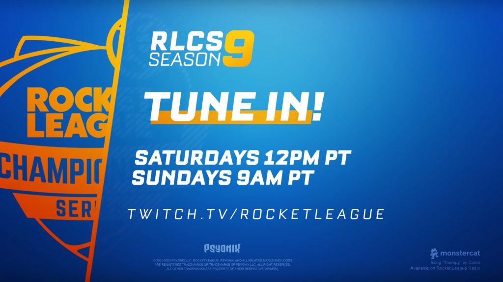 RLCS Season 9 Schedule and How To Watch